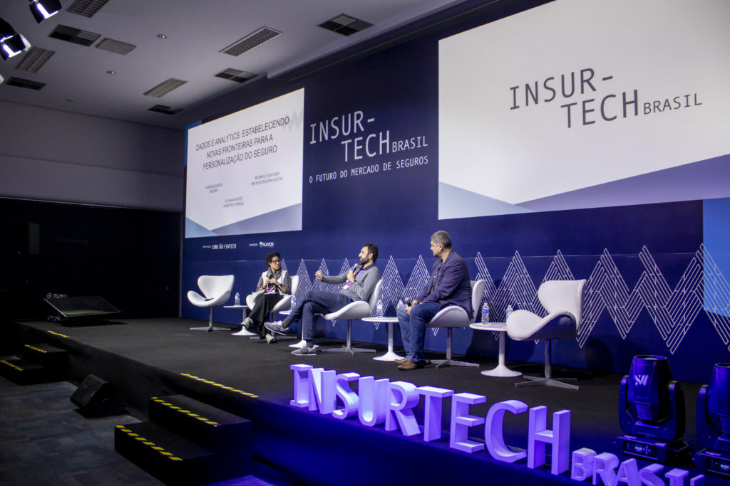 Painel "Dados e Analytics: estabelecendo novas fronteiras para a personalização do seguro", durante o Insurtech Brasil 2023